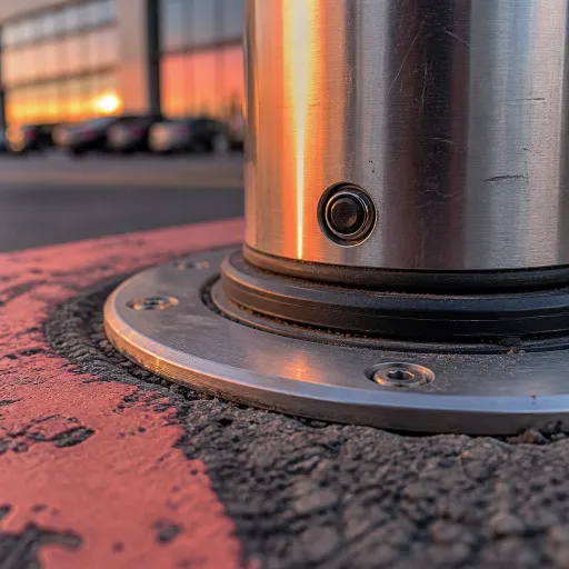 Intelligente Poller für den Parkplatz: wie Office Manager Flächen sichern und effizient steuern