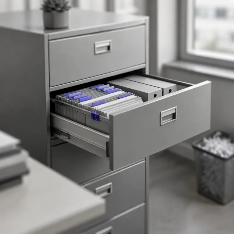 Wie ein Aktenschrank von Bisley Ihr Büromanagement nachhaltig ordnet