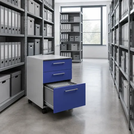 Wie ein kleiner Aktenschrank große Ordnung ins Büro bringt